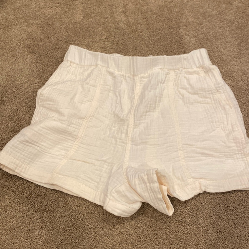 madewell linen short size small